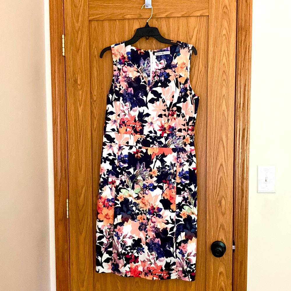 Summer weight, lined , sleeveless dress
